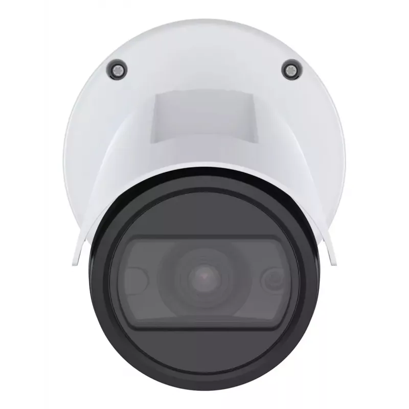 Cámara de vigilancia IP AXIS P1475-LE tipo bala para exterior 1920x1080 60fps 3,1–9 mm soporte para montaje en mástil blanco