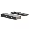 Lindy 70m Cat.6 4x4 HDMI 4K60 Matrix Extender, 3840 x 2160 píxeles, transmisor y receptor AV, 70 m, cableado, negro, HDCP