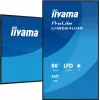 Pantalla plana de señalización digital IIYAMA LH8664UHS-B3AG — 85,6