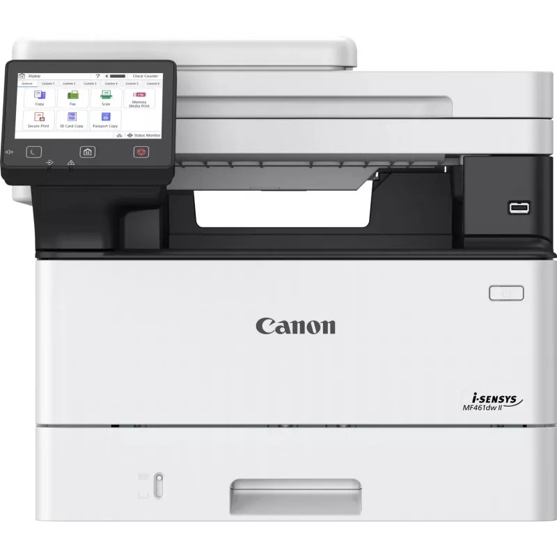 Impresora láser multifunción Canon i-SENSYS MF461dw II — Mono A4, 1200x1200 DPI, 36 ppm, Wi-Fi, Dúplex