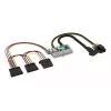 Adaptador Akasa 150W DC a DC ATX 12V 180W Multicolor
