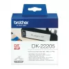 Etiqueta continua Brother DK22205 Negro sobre blanco 6,2 cm x 30,48 m