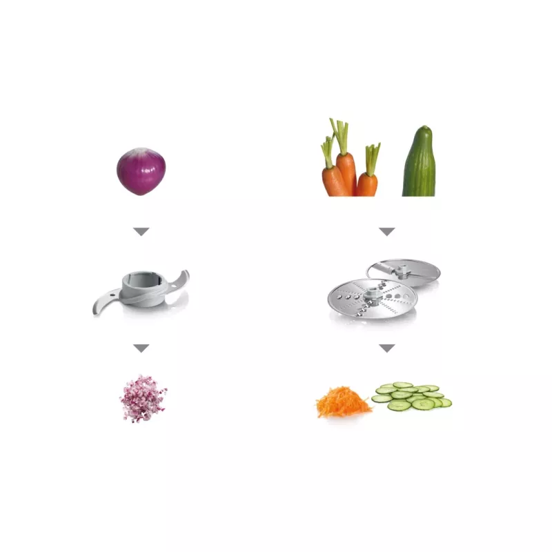Robot de cocina Bosch MCM3110W 800 W 2,3 L Blanco