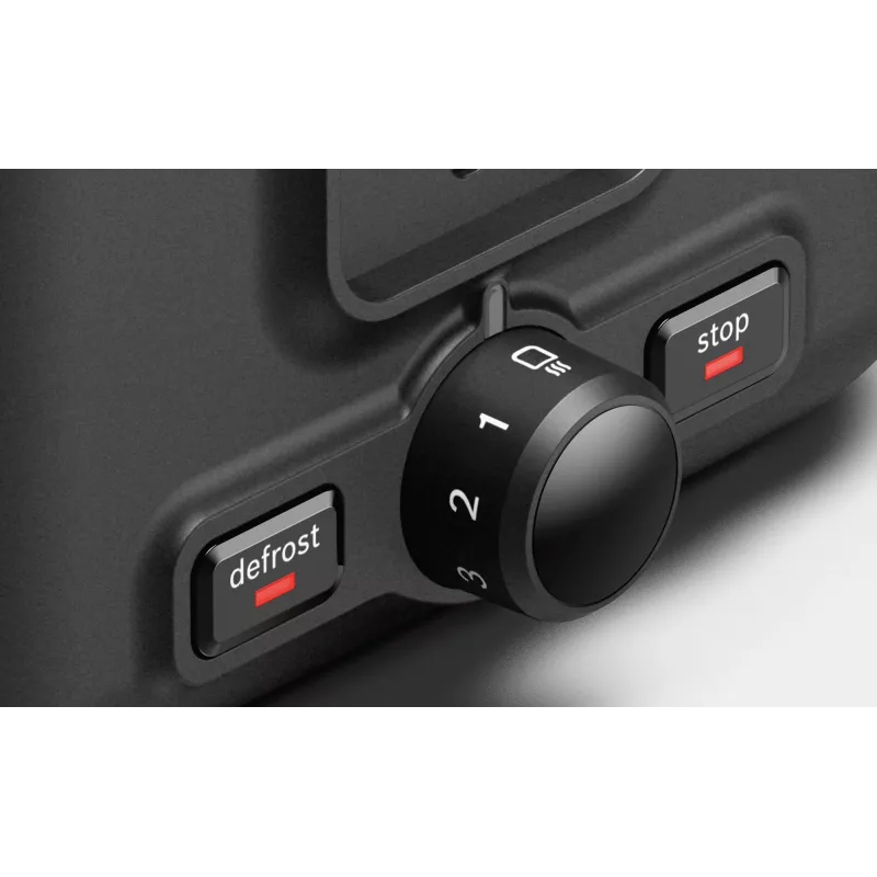 Tostadora Bosch TAT3P423 2 rebanadas 970 W Negro