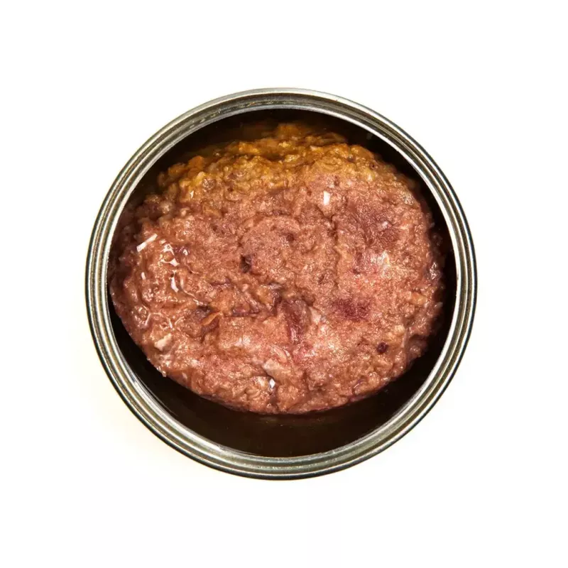 3Coty comida húmeda para gatos con pavo y conejo 80 g