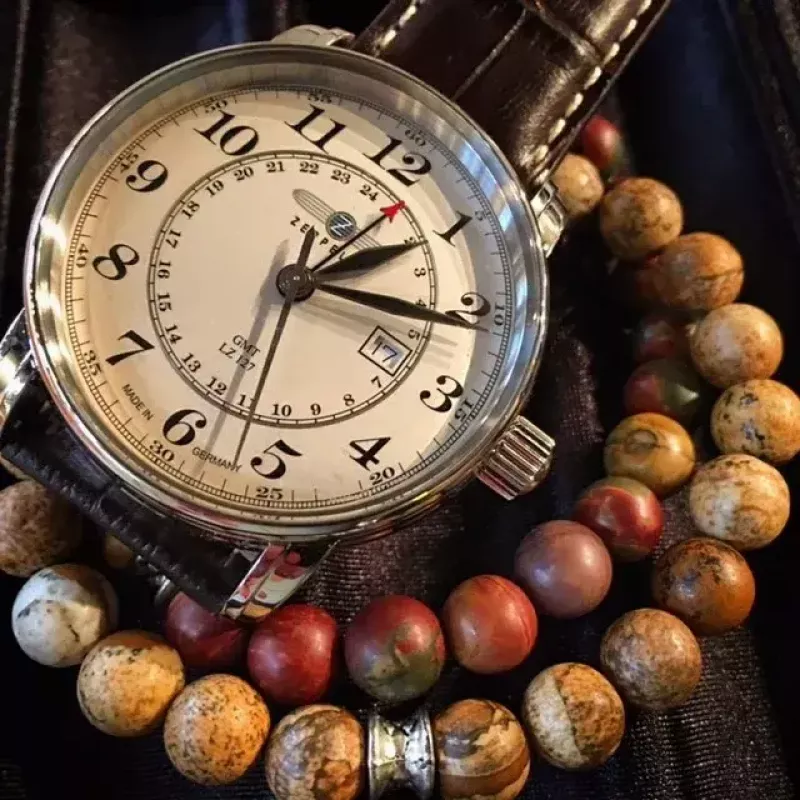 Reloj de pulsera Zeppelin 7642-5 Hombre Cuarzo Plata Acero inoxidable