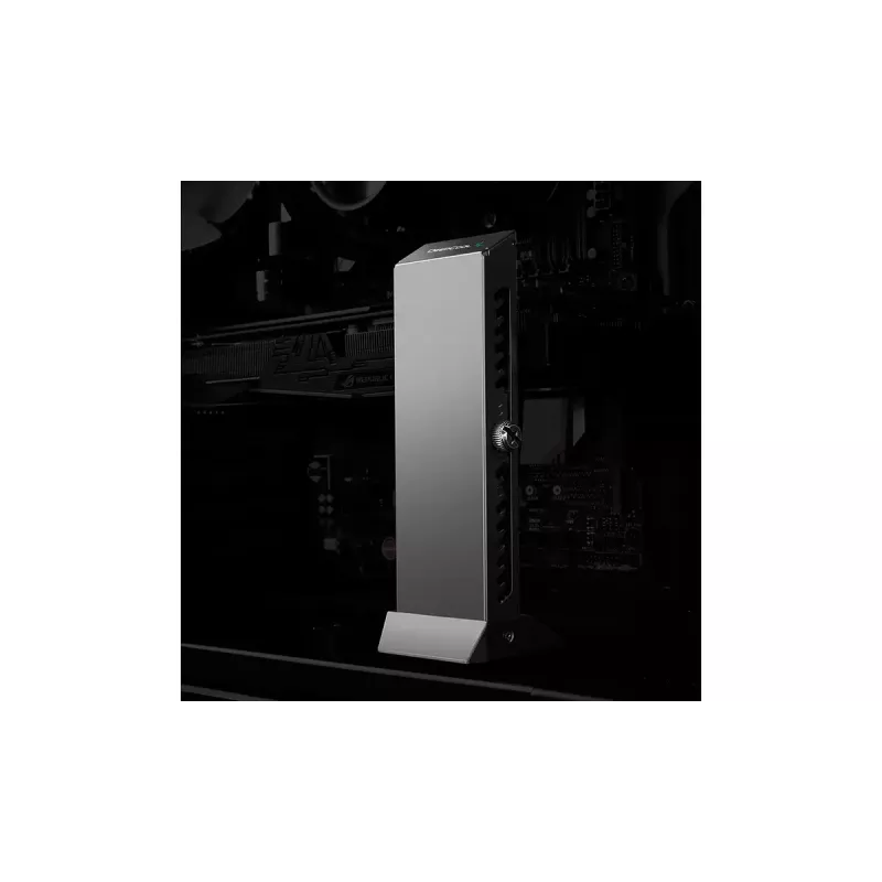 Soporte para tarjeta gráfica DeepCool GH-01 Universal, negro, 52,6 × 60,6 × 163,7 mm
