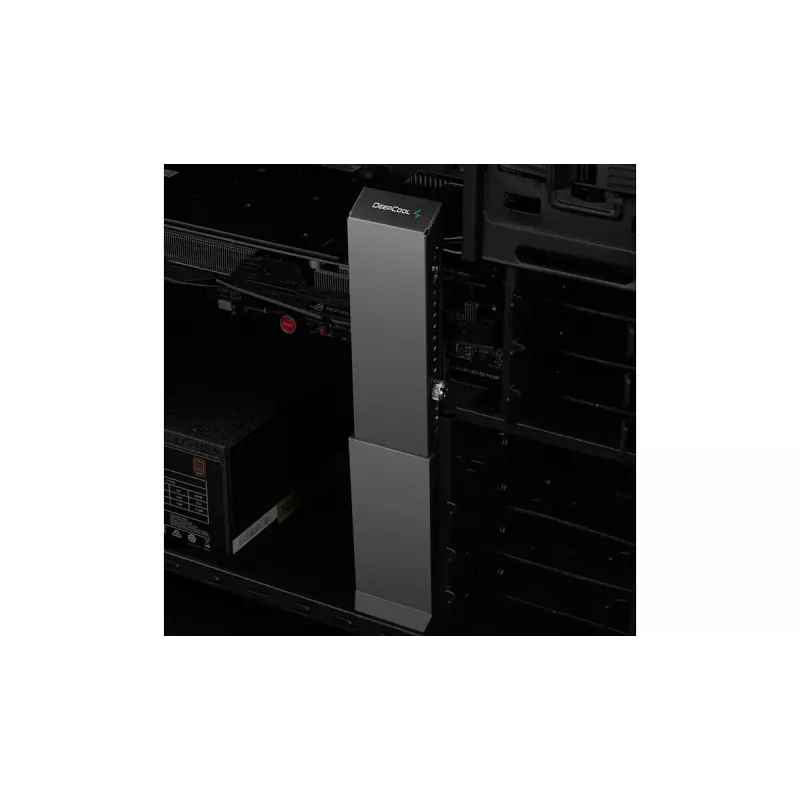 Soporte para tarjeta gráfica DeepCool GH-01 Universal, negro, 52,6 × 60,6 × 163,7 mm