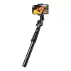 Selfie stick UGREEN LP680 Bluetooth con mando a distancia, extensible hasta 1,7 m, altura máxima 180 cm, compatibilidad universal, negro