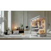 Caja de PC MODECOM VOLCANO STELLAR PLUS ARGB MIDI 8F BLANCO — torre media, ATX, cristal templado, iluminación ARGB, 8 ventiladores, GPU hasta 42 cm