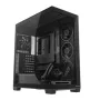 Caja de PC torre media MODECOM VOLCANO STELLAR PLUS ARGB MIDI, 5 ventiladores frontales, cristal templado, USB-C