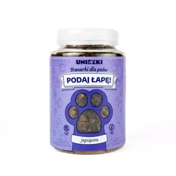 Comida húmeda para perros UNISZKI con cordero 210 g lata