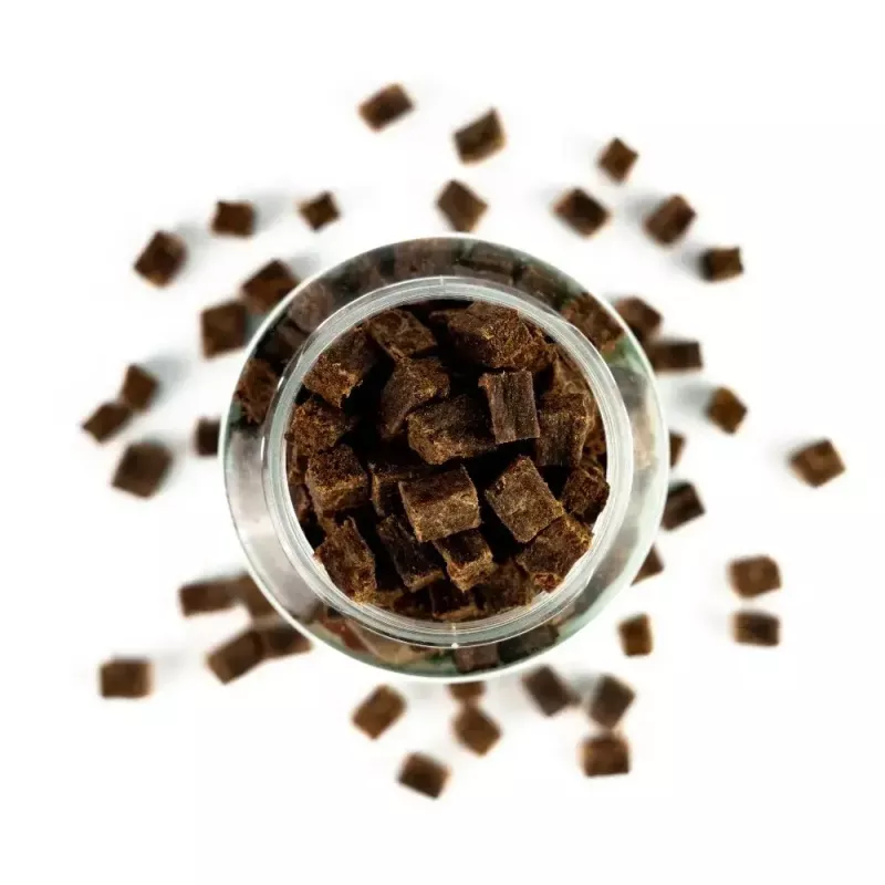 Premios de entrenamiento UNISZKI Trenerki kaczka 150 g – snacks de entrenamiento para perros con sabor a pato