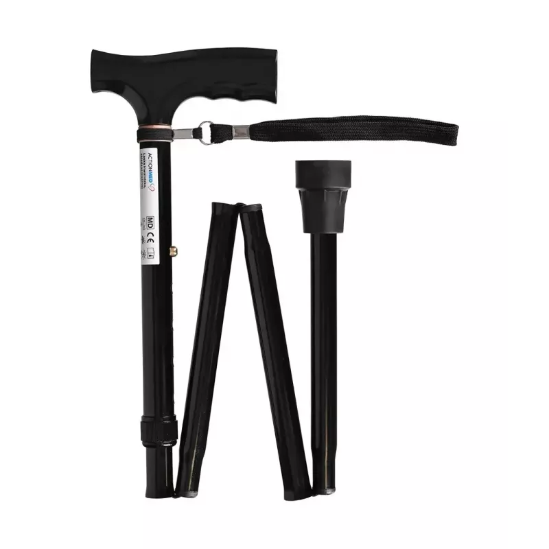Bastón plegable ActionMed LI100AM, negro