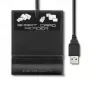 Lector de tarjetas QOLTEC Smart ID Card Reader Intelligenst modelo 50636 USB Type-C