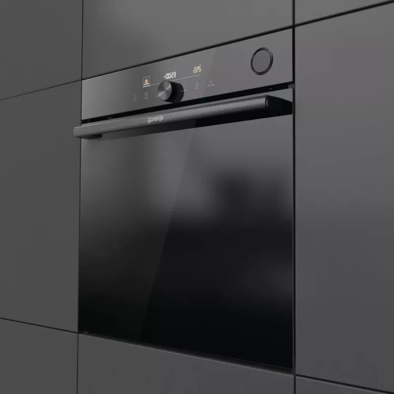 Horno eléctrico Gorenje G600 BPSA6747DGWI RAL9005, grande, eléctrico, 77 L, 3500 W, 77 L, 2300 W