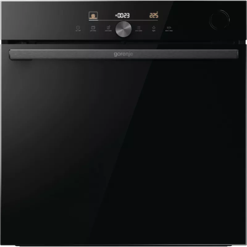 Horno eléctrico Gorenje G600 BPSA6747DGWI RAL9005, grande, eléctrico, 77 L, 3500 W, 77 L, 2300 W