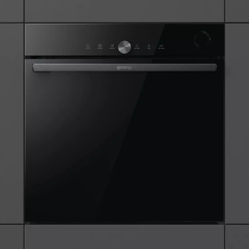 Horno eléctrico Gorenje G600 BPSA6747DGWI RAL9005, grande, eléctrico, 77 L, 3500 W, 77 L, 2300 W