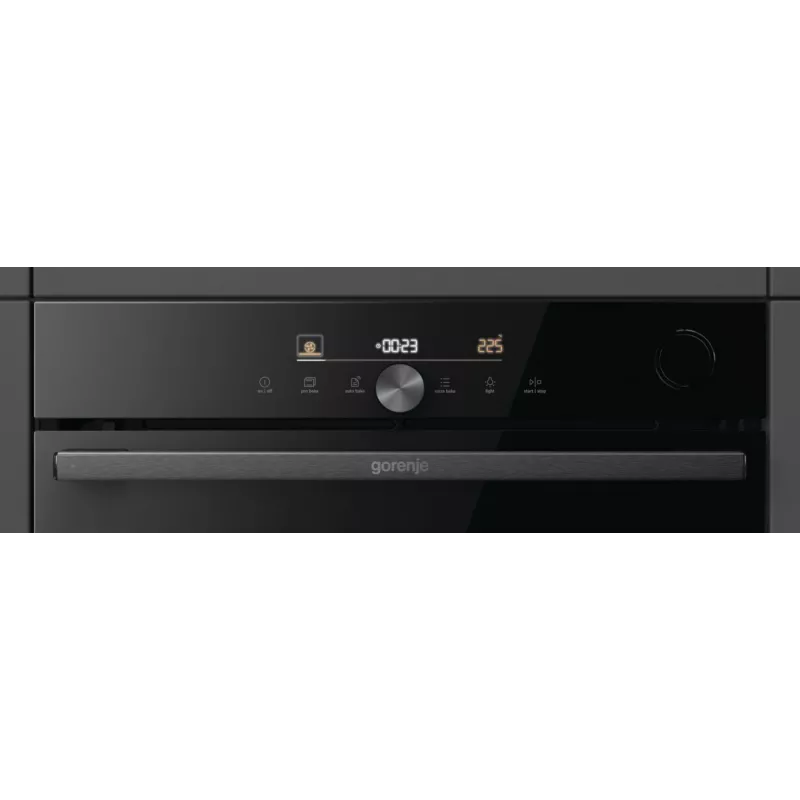 Horno eléctrico Gorenje G600 BPSA6747DGWI RAL9005, grande, eléctrico, 77 L, 3500 W, 77 L, 2300 W