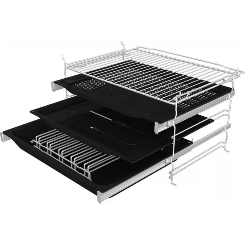 Horno eléctrico Gorenje G600 BPSA6747DGWI RAL9005, grande, eléctrico, 77 L, 3500 W, 77 L, 2300 W