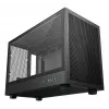 Caja de PC DeepCool CH260 Micro Tower negra — Micro-ATX/Mini-ITX, cristal templado, USB-C, GPU máx. 413 mm