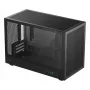 Caja de PC DeepCool CH260 Micro Tower negra — Micro-ATX/Mini-ITX, cristal templado, USB-C, GPU máx. 413 mm