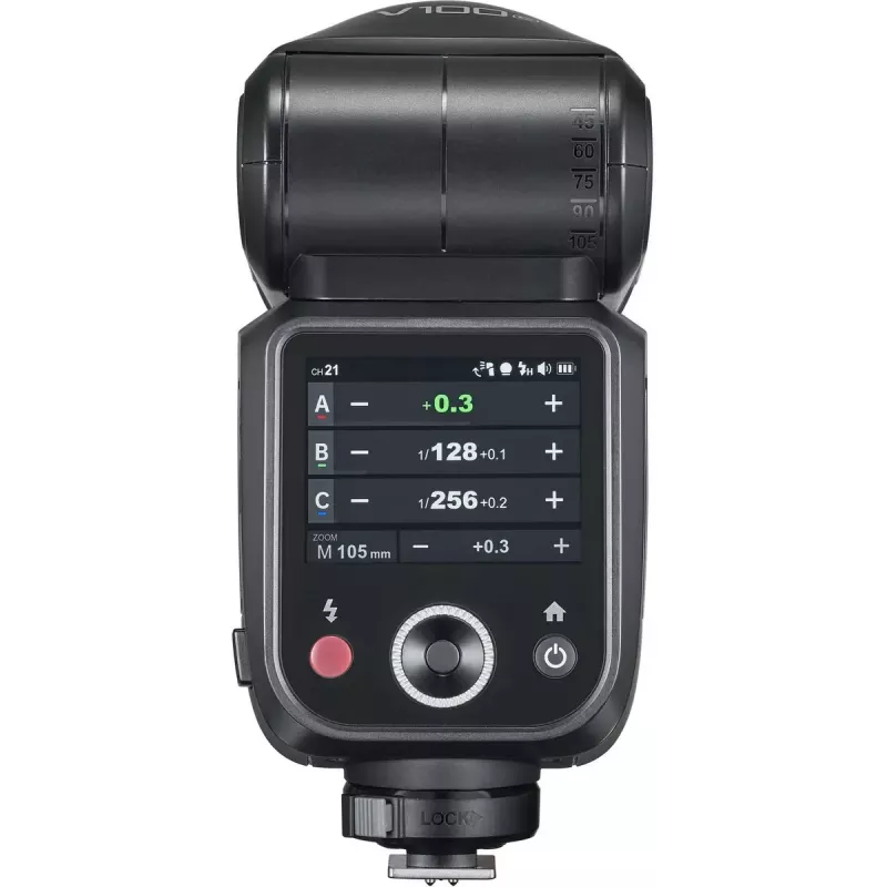 Flash Godox V100 para Sony – flash portátil de 100 Ws para cámara, batería recargable integrada