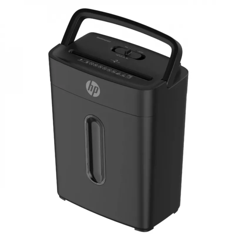 Trituradora de papel HP One Shred 6CC corte en partículas 68 dB negra