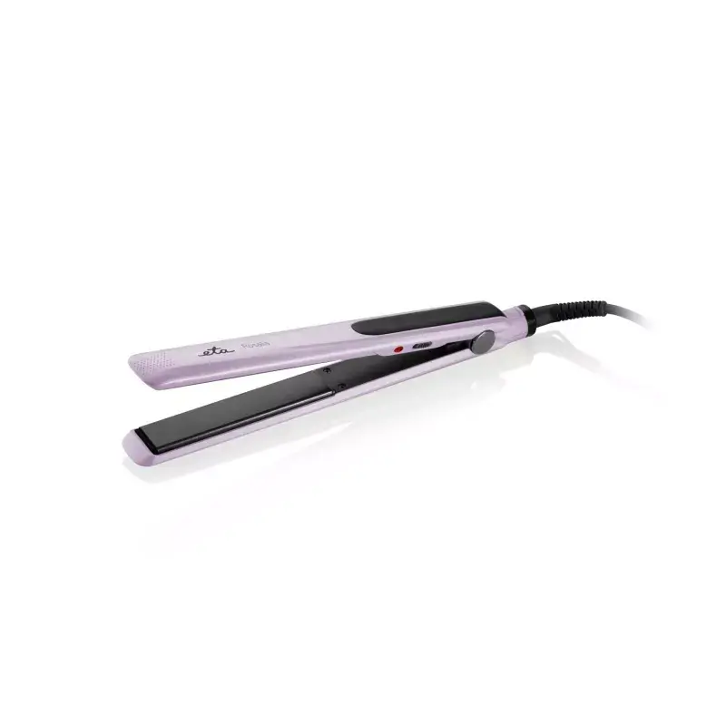Plancha de pelo ETA Rosalia 44 W placas de cerámica, violeta cálido, cable de 1,8 m, 100–240 V