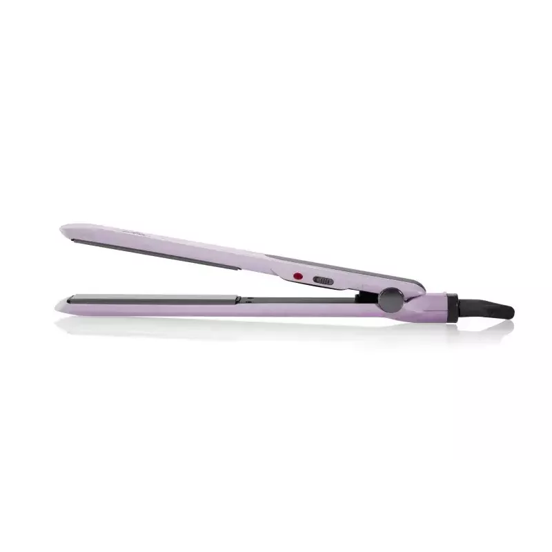 Plancha de pelo ETA Rosalia 44 W placas de cerámica, violeta cálido, cable de 1,8 m, 100–240 V