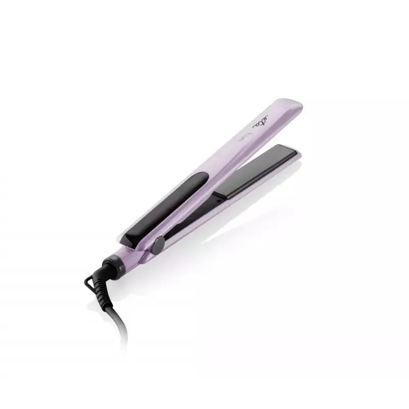 Plancha de pelo ETA Rosalia 44 W placas de cerámica, violeta cálido, cable de 1,8 m, 100–240 V