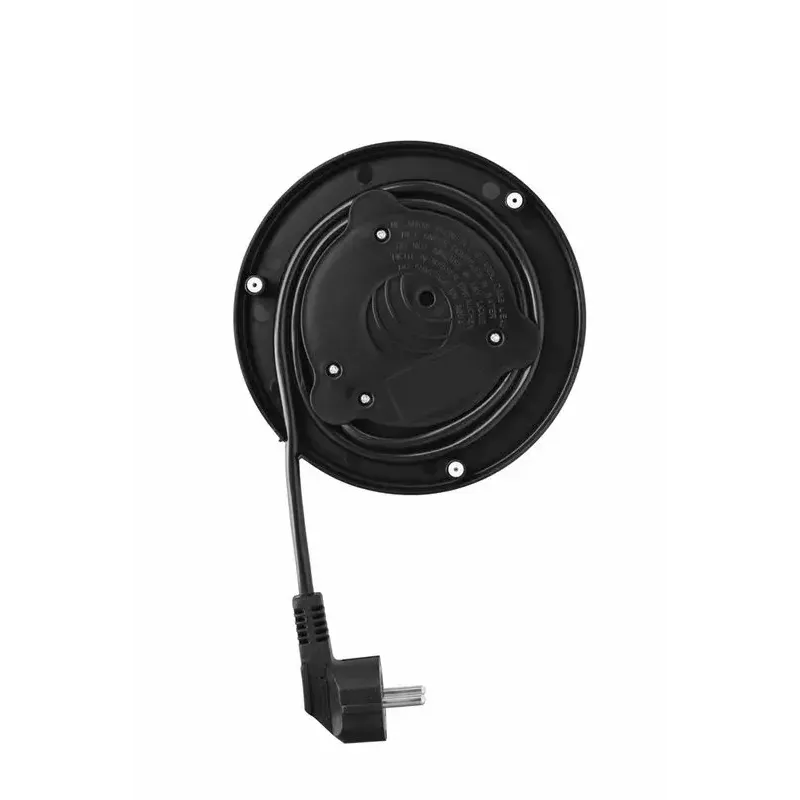 Hervidor de agua ETA Emma 1,5 l 2200 W acero inoxidable, negro, base 360°