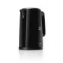 Hervidor de agua ETA Emma 1,5 l 2200 W acero inoxidable, negro, base 360°