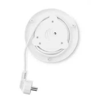 Hervidor eléctrico ETA 1,5 L 2200 W blanco acero inoxidable con termostato ajustable
