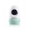 Vigilabebés ETA ETA530690000 con cámara flexible, blanco/verde, monitorización visual remota