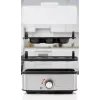 Huevos eléctricos ProfiCook 501275 — acero inoxidable, capacidad para 7 huevos, accesorio para tortilla/escalfado