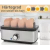 Huevos eléctricos ProfiCook 501275 — acero inoxidable, capacidad para 7 huevos, accesorio para tortilla/escalfado