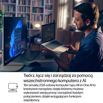 PC todo en uno HP EliteStudio 8 AiO G1i Ultra 5 23,8