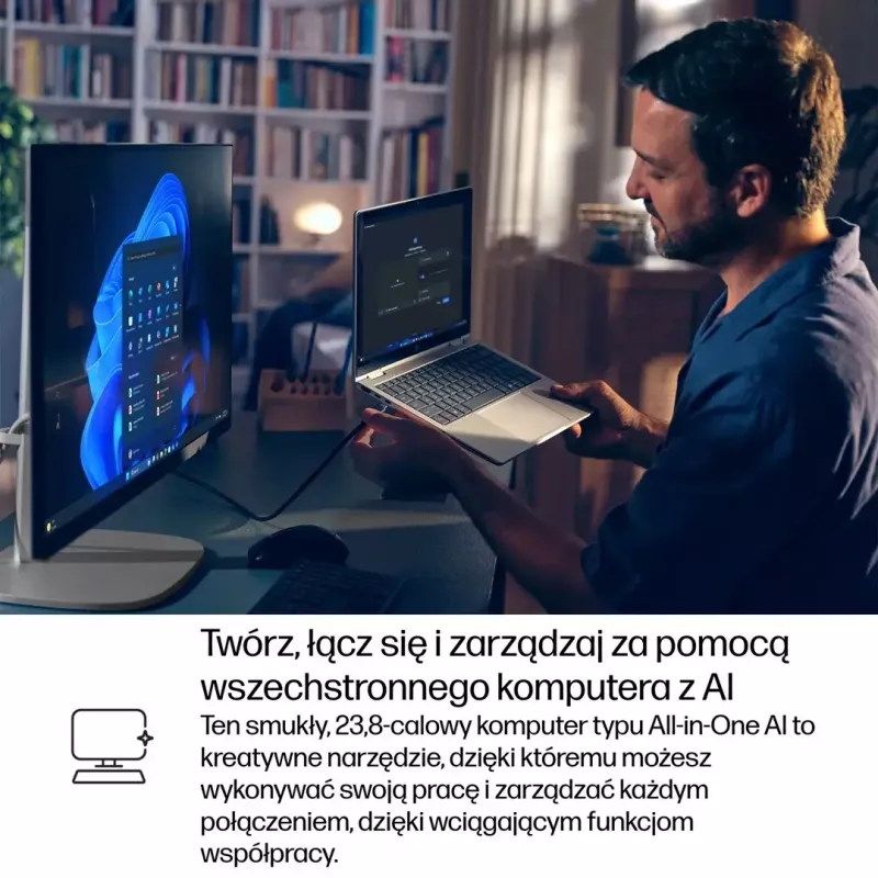 PC todo en uno HP EliteStudio 8 AiO G1i Ultra 5 23,8