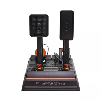Set de pedales de freno y acelerador Asetek Forte Sim Racing 40-010-0000003 para simuladores de carreras