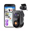 Dashcam para coche VANTRUE S1PRO MAX — grabador compacto de 2 canales, 3840×2160 F/1.8, objetivo principal de 155°, Wi‑Fi, GPS, pantalla de 2 pulgadas, modo aparcamiento, microSD hasta 1 TB