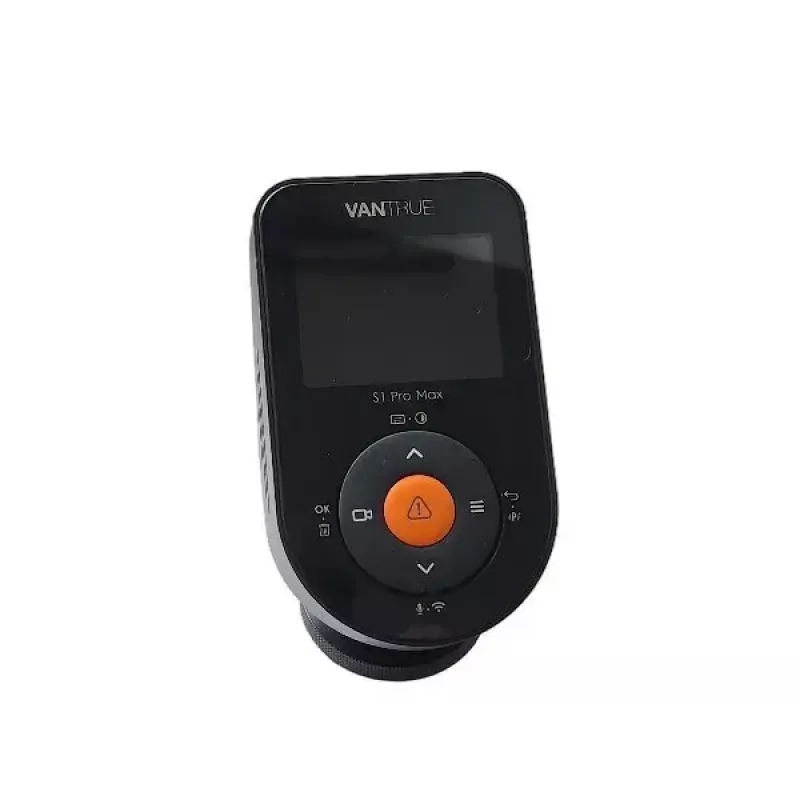 Dashcam para coche VANTRUE S1PRO MAX — grabador compacto de 2 canales, 3840×2160 F/1.8, objetivo principal de 155°, Wi‑Fi, GPS, pantalla de 2 pulgadas, modo aparcamiento, microSD hasta 1 TB