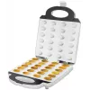 Unold 48360 Gofrera 24 gofres 1400 W acero inoxidable, blanca