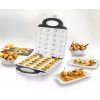 Unold 48360 Gofrera 24 gofres 1400 W acero inoxidable, blanca