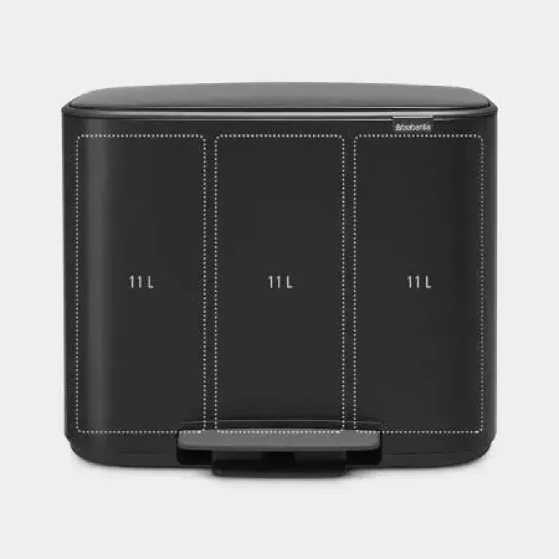 Cubo de basura rectangular Brabantia 121104