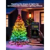 Tira de luces inteligente Govee 2S 20 m, Wi‑Fi/Bluetooth, verde, 20 m de longitud, cable de alimentación de 2,5 m, 6 mm de ancho