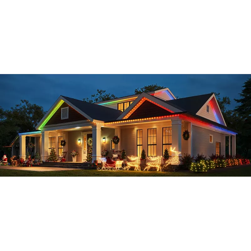 Tira de luces inteligente Govee 2S 20 m, Wi‑Fi/Bluetooth, verde, 20 m de longitud, cable de alimentación de 2,5 m, 6 mm de ancho
