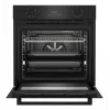 Horno eléctrico empotrable BEKO BBIE123001BD — 72 L, 2400 W, indicador LED, mandos escamoteables, autolimpieza por vapor, negro