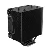 Disipador/radiador SAVIO SAVGCOFROSTBLACKX2 ventilador de 120 mm, compatible con LGA 1156/1155/1150/1151/1200/1366/1700, negro