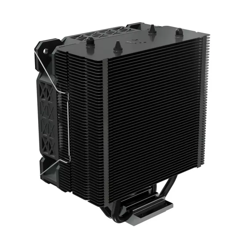 Disipador/radiador SAVIO SAVGCOFROSTBLACKX2 ventilador de 120 mm, compatible con LGA 1156/1155/1150/1151/1200/1366/1700, negro